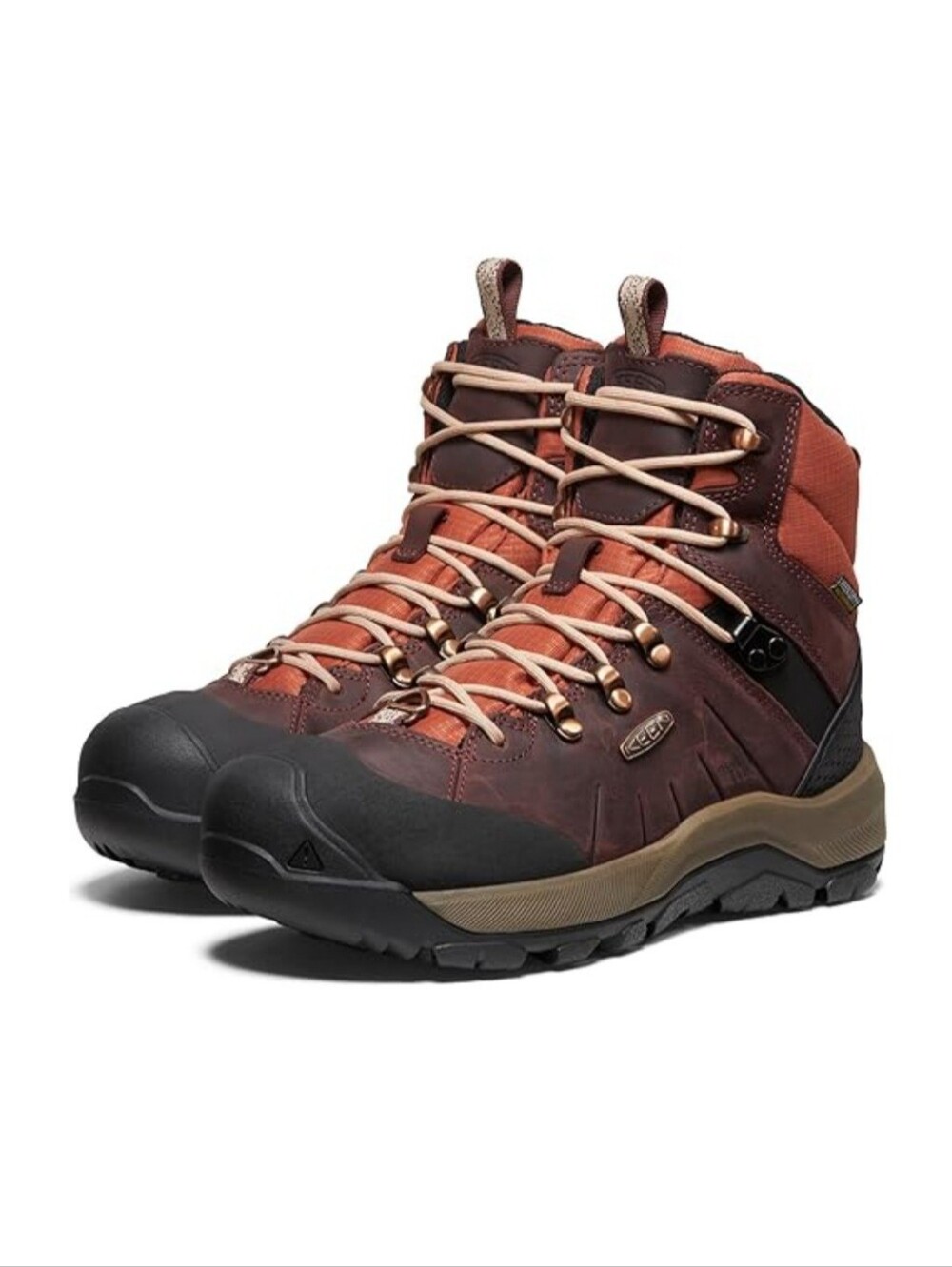 NIB KEEN Women's Revel 4 Mid WP Snow Boots Size 9 Andorra/Safari